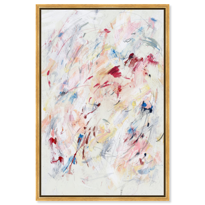 Is It Love Print by Oliver Gal, 37"H x 55"W, Gold Floater Frame