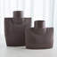 Ribbed Collar Vase-Plum-Sm-1682312138