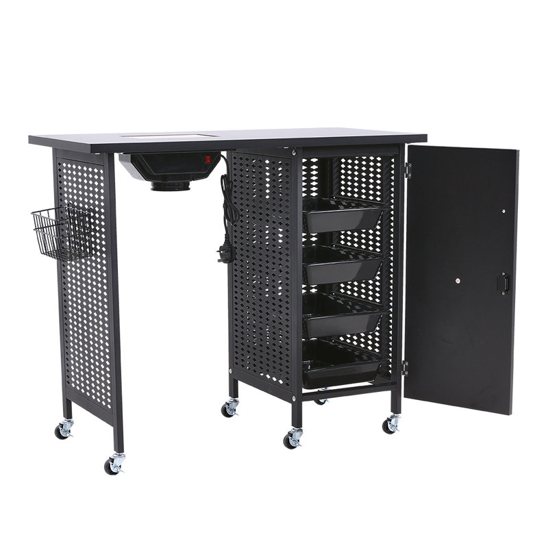 Wood Makeup Organizer