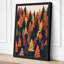 Autumn Forest Canopy Boho - Wrapped Canvas-130083861-130083882