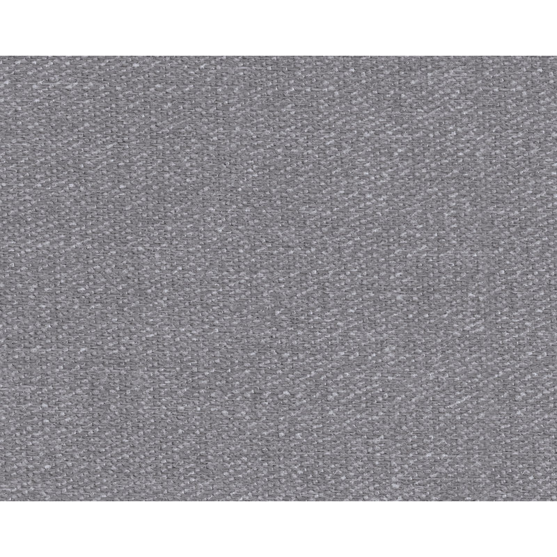 Canapé modulaire 6 pièces avec méridienne Chobanyan, Polyester gris, Face à la droite, H 36 po x l 139 po x P 106 po