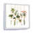 Cadre flottant blanc