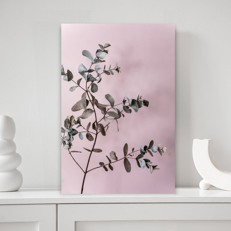 Eucalyptus 12 Abstract Minimalist Landscape Nature Wall Art Print 1 Piece Wrapped Canvas Wall Art