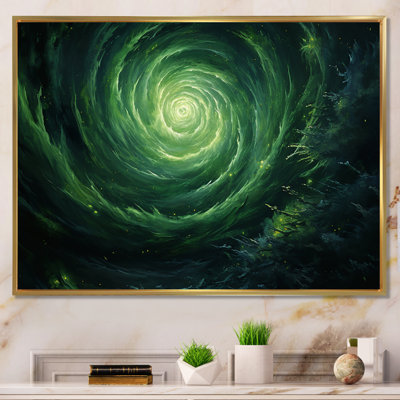 Clorice " Emerald Enigma Spiral "