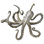 Octopus Hand Painted Abstract and Sports Decorative Object
