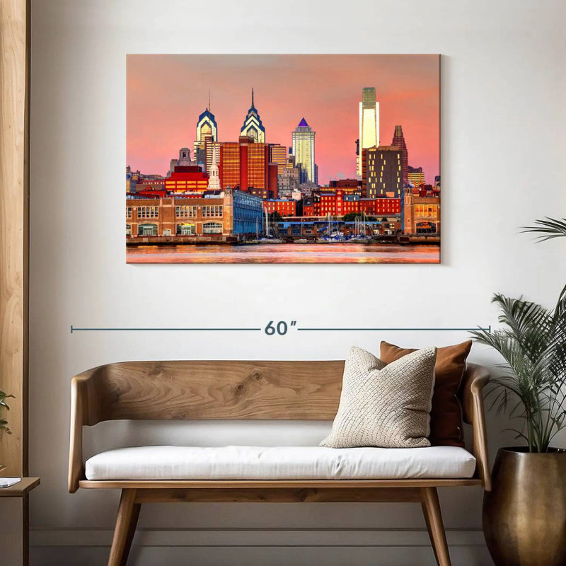 Kavia, Philadelphie, horizon, H 30 po x l 45 po