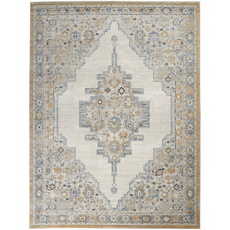 Oriental Indoor Rug, Rectangle 8'10" x 11'10"