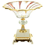 Footed Pedestal Bowl, Medium - 10 X 11 Inches