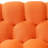 Bubble Modular Sofa Single Seat Orange