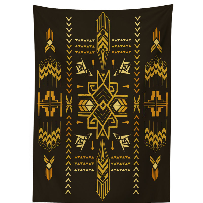 Geometric Tablecloth, 84" L x 60" W