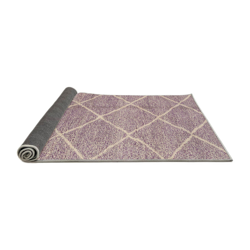Tapis abstrait moderne 1798, Rond 7 pi