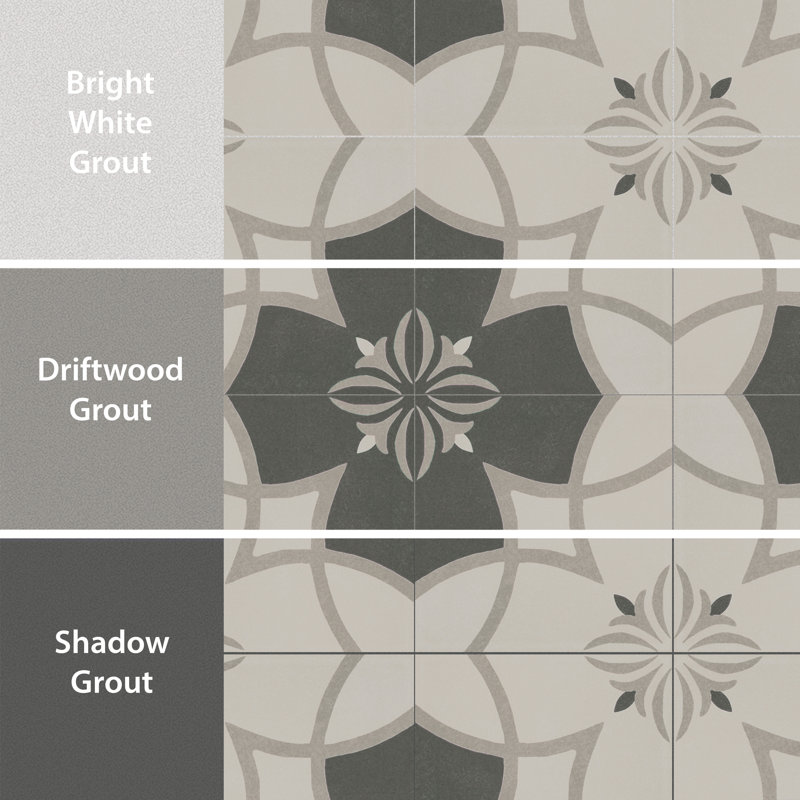 Twenties 8" x 8" Ceramic Wall & Floor Tile