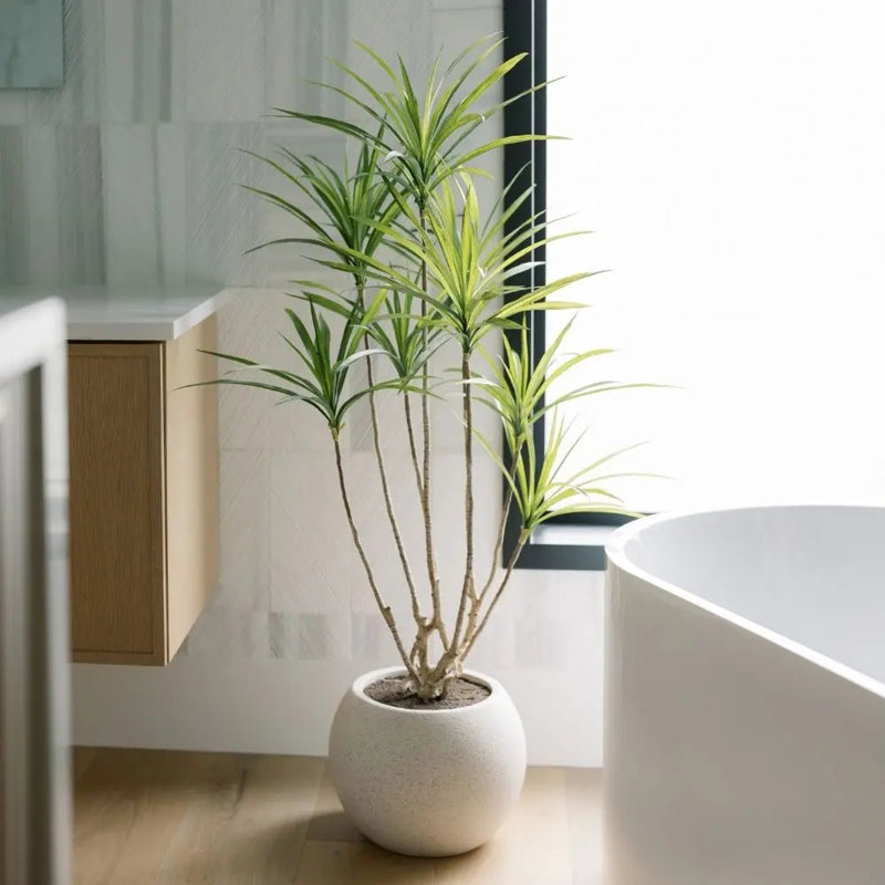 4' Artificial Dracaena Tree in Pot
