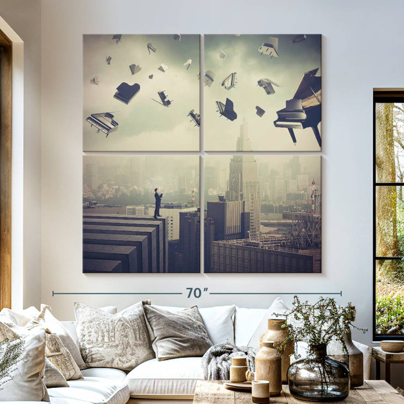 Kelan Last Symphony, 57'' H x 57'' W