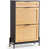 Beige Wood/Black