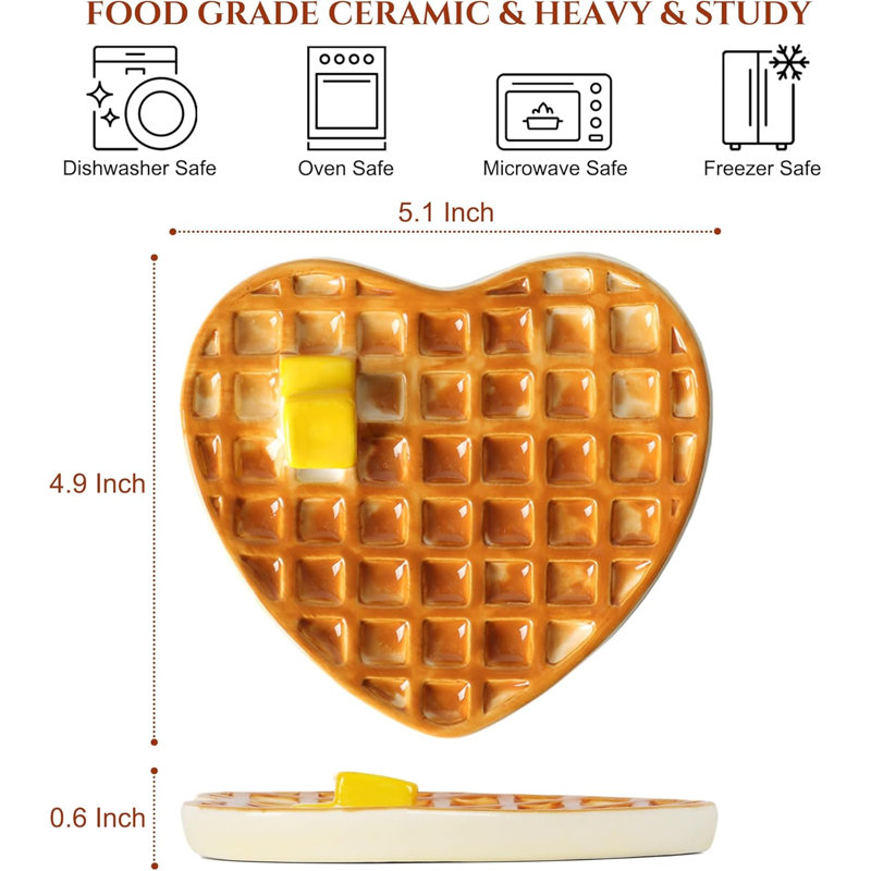 Waffle Spoon Rest For Stove Top