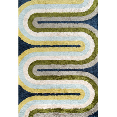 Rupa Hand Tufted Geometric Indoor Rug