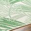 Dajerin Indoor & Outdoor Boho Rug Green/Ivory-559108273