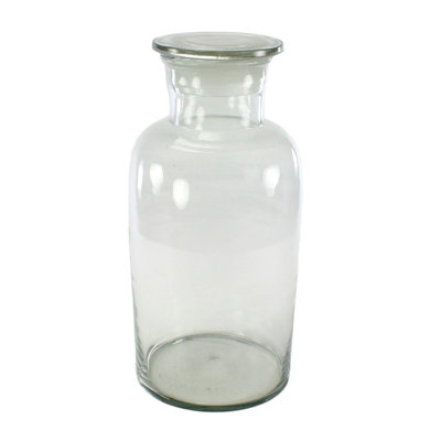 Pot de pharmacie avec bouchon