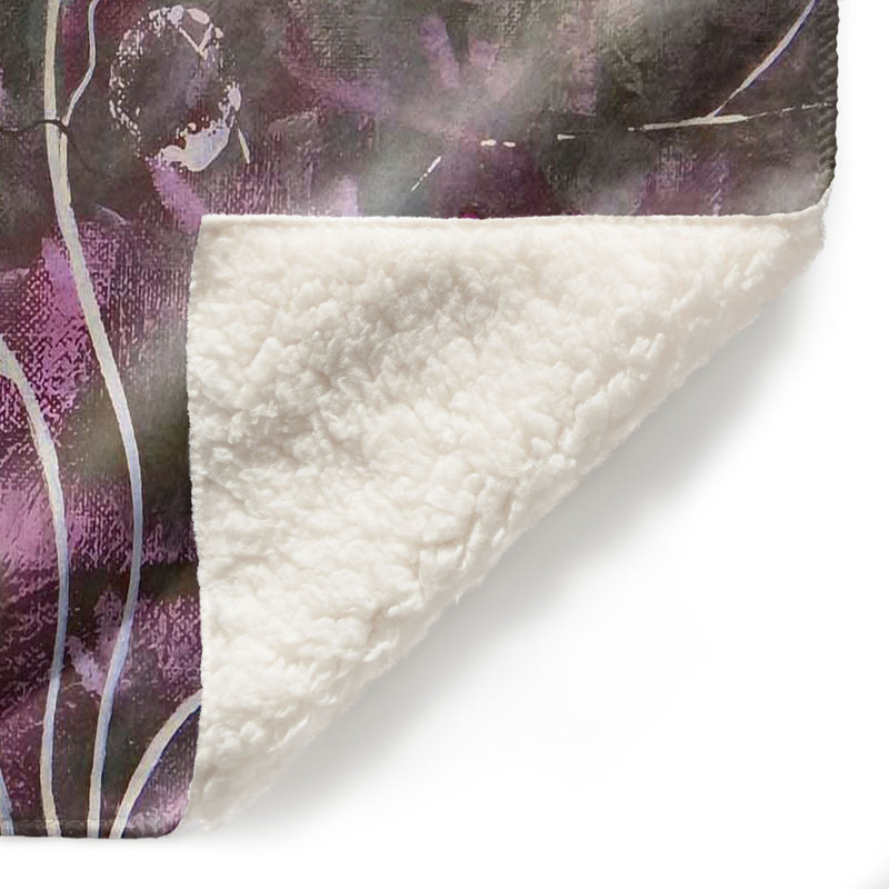  Jeté Fuschia Nights, l 68 po x L 80 po