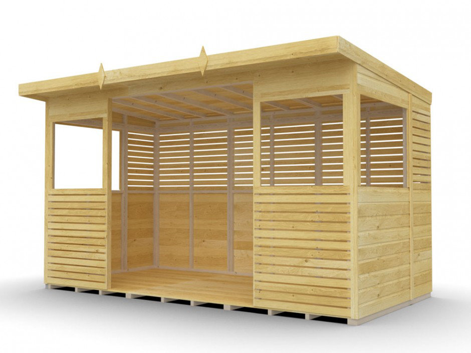 12 x 6 BBQ/Outdoor Kitchen Shelter