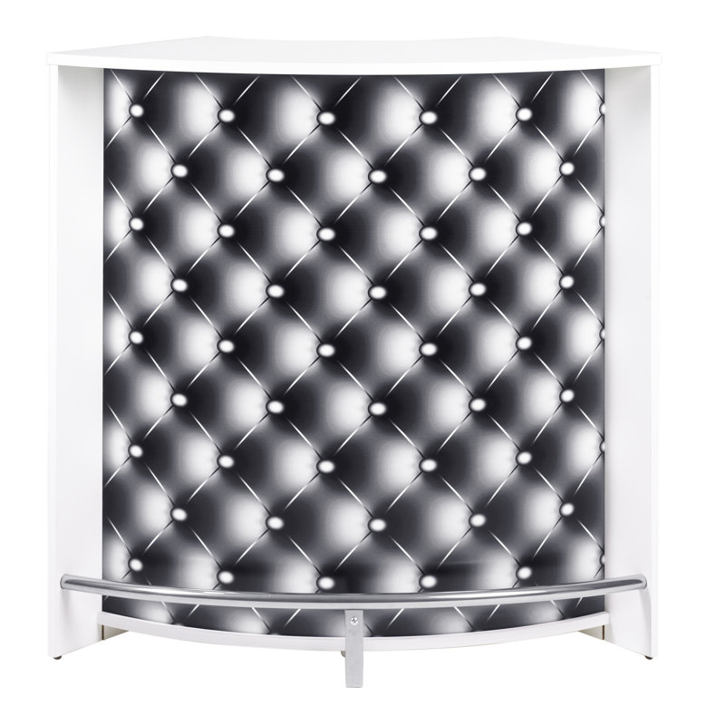 106.9cm Bar Cabinet, White