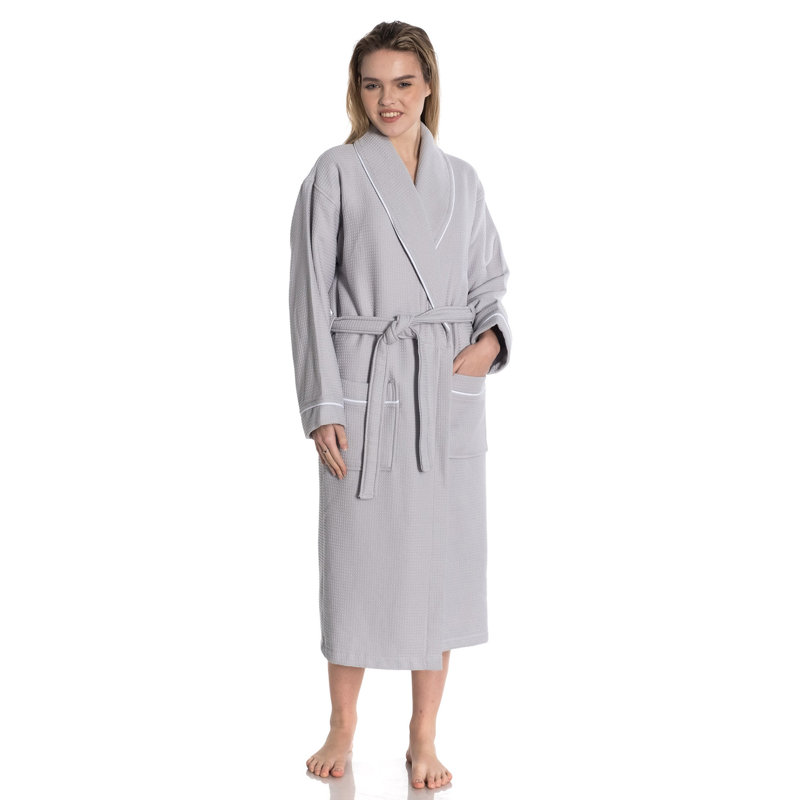 Peignoir Abbielouise, Gris clair, M