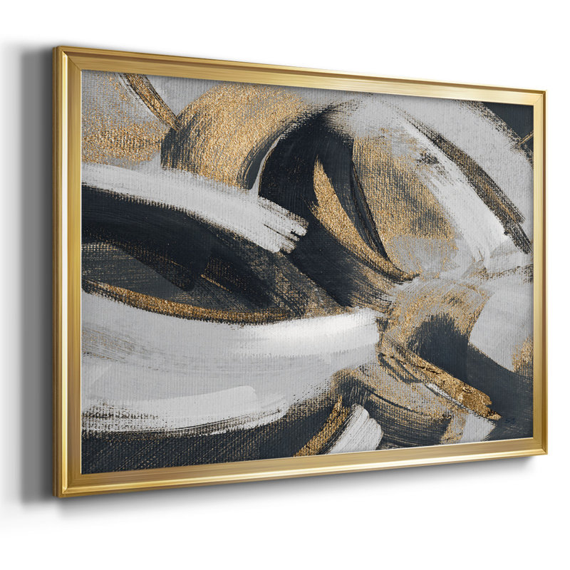 " Bittersweet ", 26" H x 38" W x 1.5" D, Gold