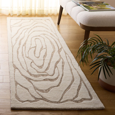 Metro 951, laine 80% touffetée à la main; Tapis abstrait 20% coton