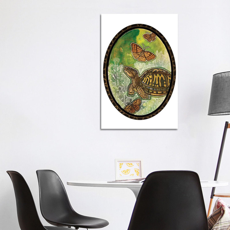 Chasing Fritillaries by Lynnette Shelley - Wrapped Canvas Print, 101.6 cm H x 66.04 cm W x 3.175 cm D