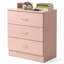 Armoire de rangement à 3 tiroirs de 66 cm de hauteur-345493534