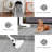 Area Rugs Modern Washable Soft Throw Carpet Non Slip Low Pile Accent Rug for Living Room Bedroom-86696547