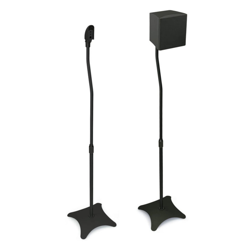 Support pour enceinte à hauteur ajustable