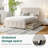 Queen Size Bed Frame with Storage Headboard