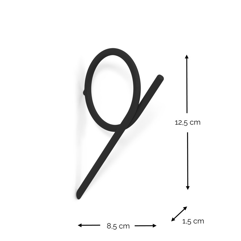 Spinder x BUDDE Steel 1 - Hook, Black