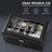 12-Slot Men's Watch Box with Drawer-1366533809