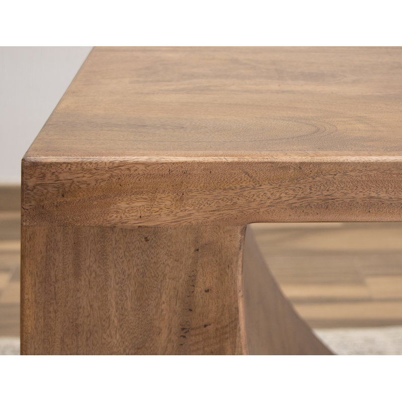 Khristen Solid Wood Coffee Table