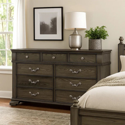 Althena 62'' W 9 - Drawer Dresser