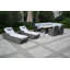 Alseepa 10 - Person Patio Conversation Set with Cushions
