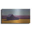  «Barn On The Range 2» par Carol Young, art mural en métal, 48 po x 24 po