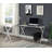 Ben L-Shaped Metal Computer Desk with CPU Holder-680979745