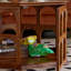 Table basse hexagonale de style français rétro-1343249977