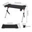 Inbox Zero Height-Adjustable 116cm W Rectangular Standing Desk