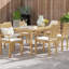 Ensemble repas d'extérieur 7 pièces Modway Marina-713971700
