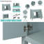 Ensemble de meuble-lavabo avec lavabo, armoire et tiroirs 36 po Emerald Green-829787269