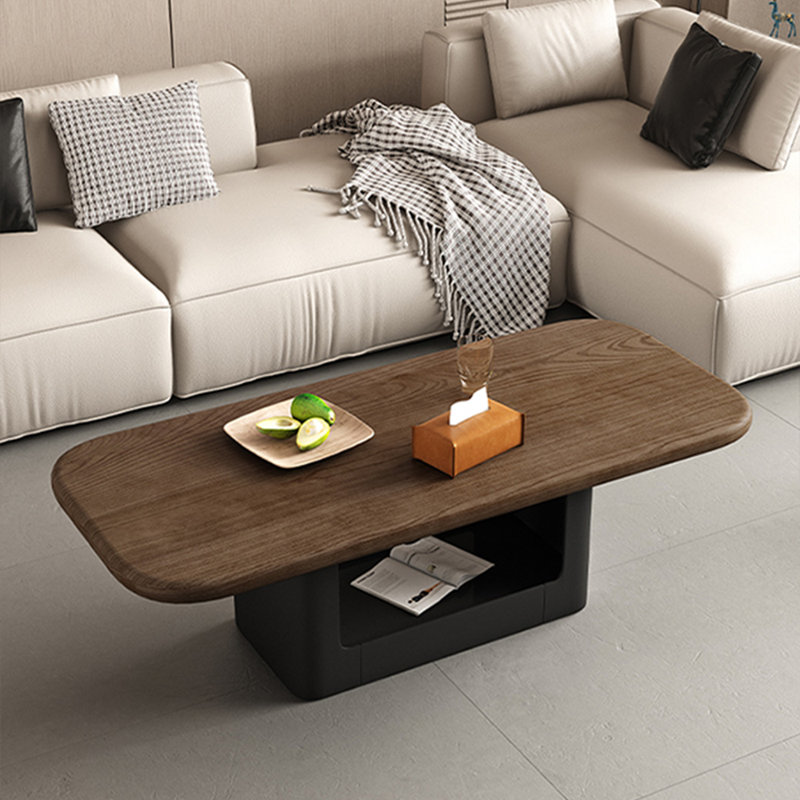 Modern creative minimalist coffee table, 16.53" H x 47.24" L x 23.62" W