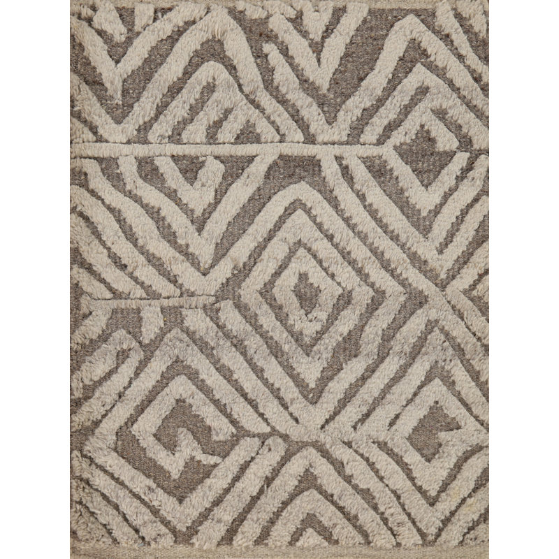 Tapis géométrique marocain pour vestibule 2x3