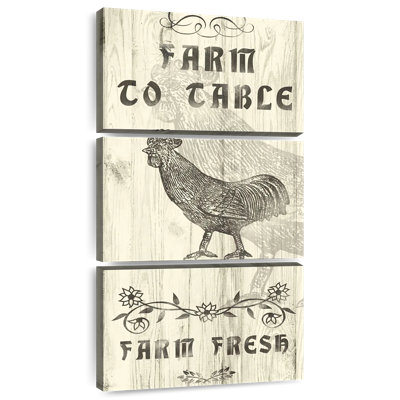 Farm To Table Wall Sign