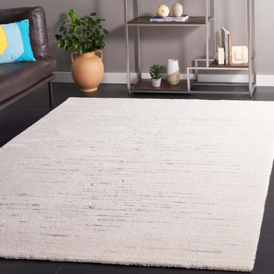 Allycia Machine Woven Ivory/Grey Rug