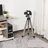 55'' Brown Tripod Floor Lamp